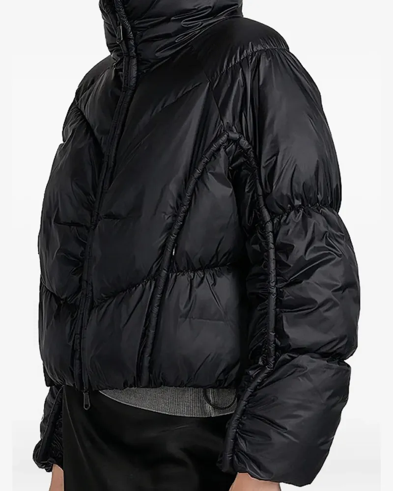 Canadian Classics Gefütterte Jacke mit Stehkragen - Schwarz Schwarz
