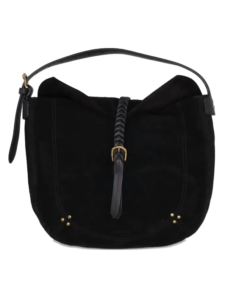 Jérôme Dreyfuss Luis braided shoulder bag - Schwarz Schwarz