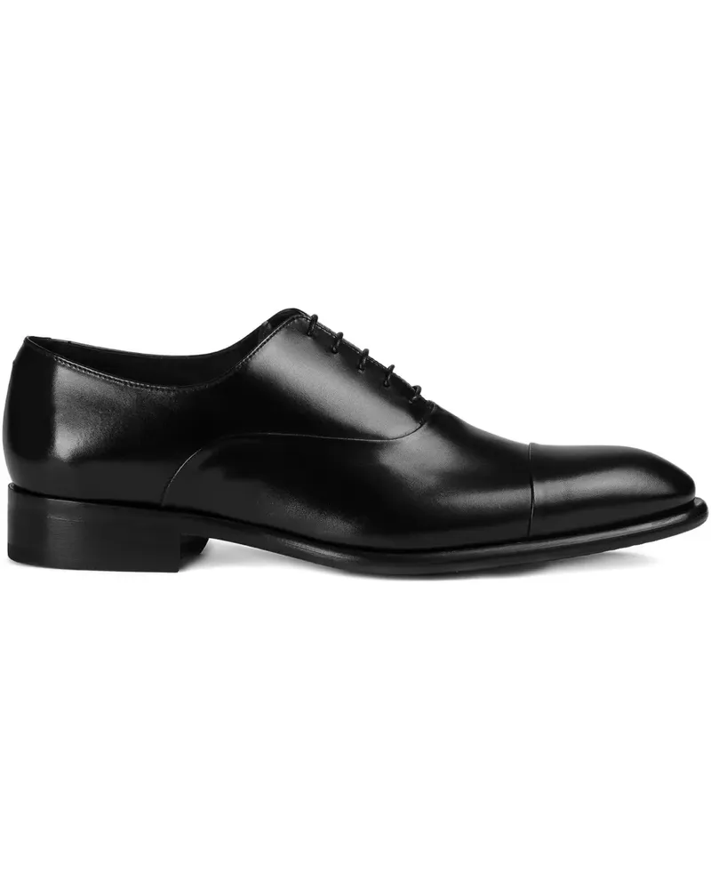 Doucal´s Loafer mit Schnürdetail - Schwarz Schwarz