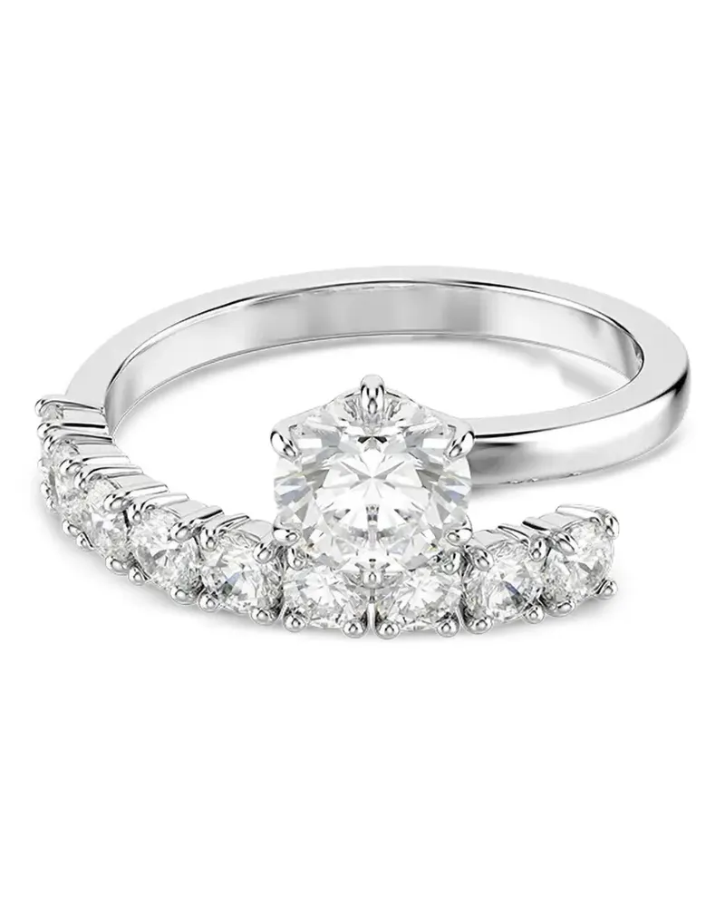 Swarovski Ring mit Kristallen - Silber Silber
