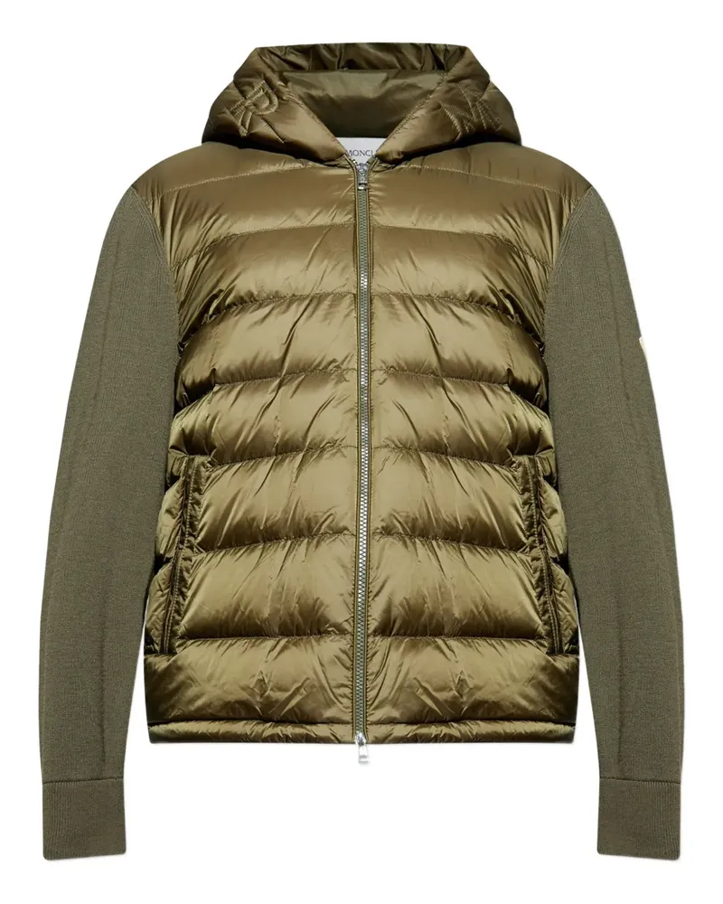 Moncler Cardigan mit Einsätzen - Grün Grün