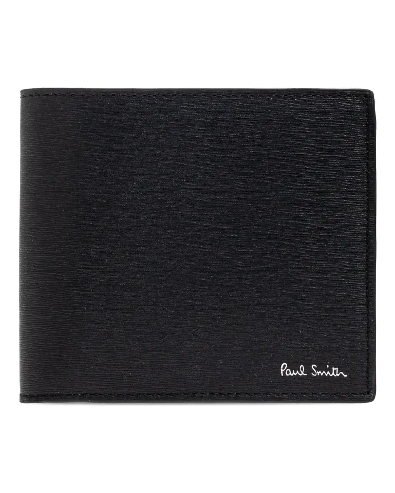 Paul Smith signature wallet - Schwarz Schwarz