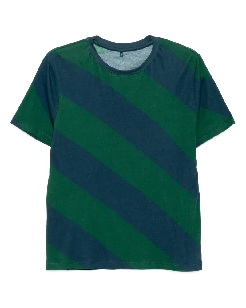 Cynthia Rowley Gestreiftes Drew T-Shirt - Blau Blau