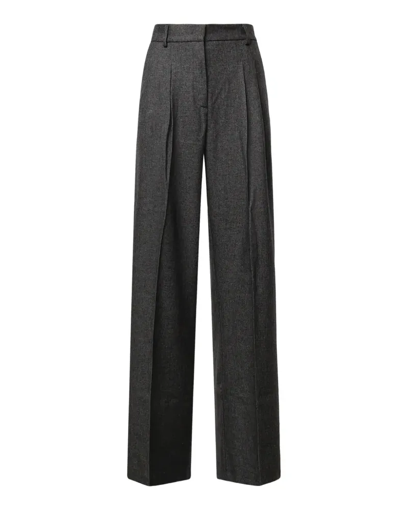 ANDAMANE Klassische Bundfaltenhose - Grau Grau