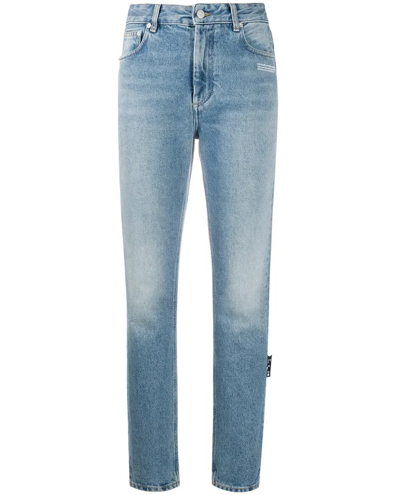 OFF-WHITE Schmale Jeans - Blau Blau