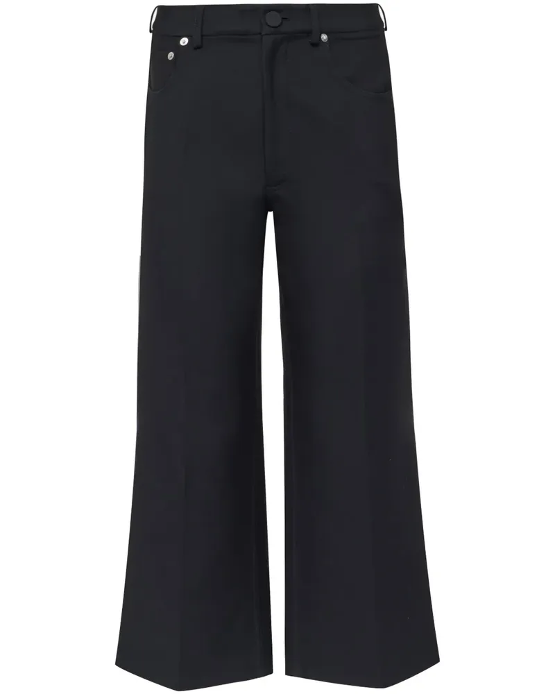 J.W.Anderson Klassische Cropped-Hose - Schwarz Schwarz