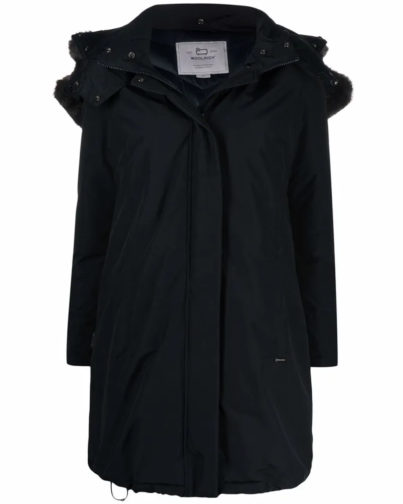 Woolrich Bow Bridge Parka Blau