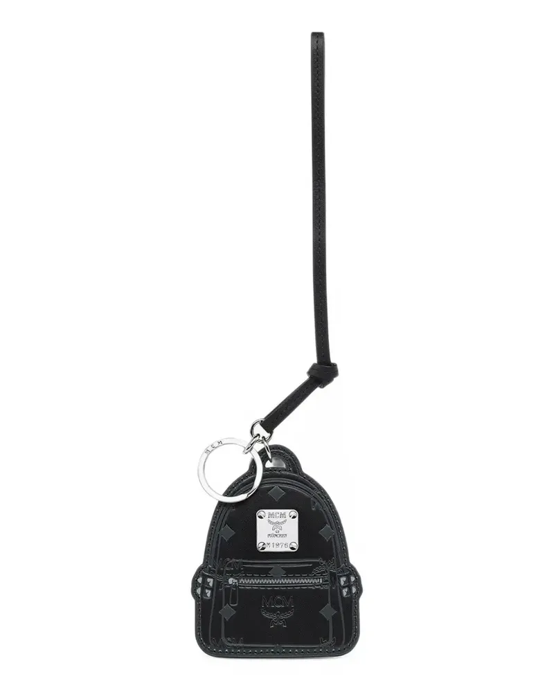 MCM 2D Stark Rucksack-Schlüsselanhänger - Schwarz Schwarz