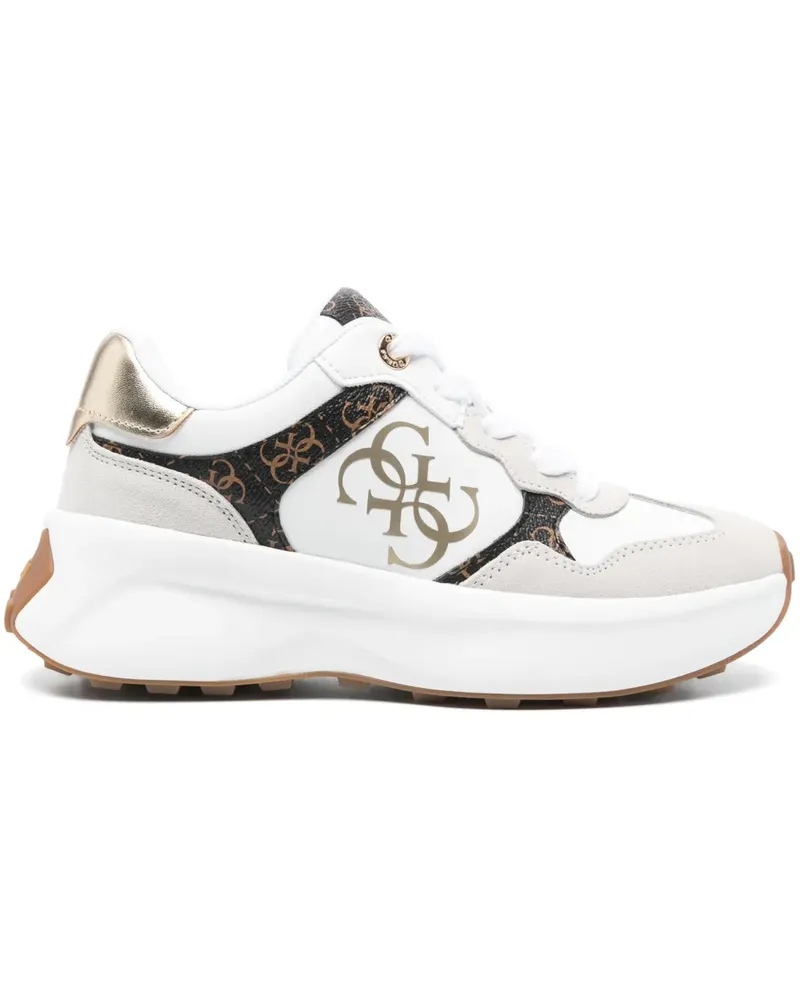 Guess Luckei Sneakers - Weiß Weiß