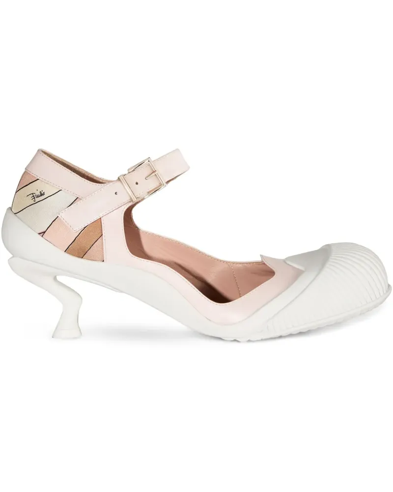 Emilio Pucci Granaiolo Pumps 55mm - Weiß Weiß