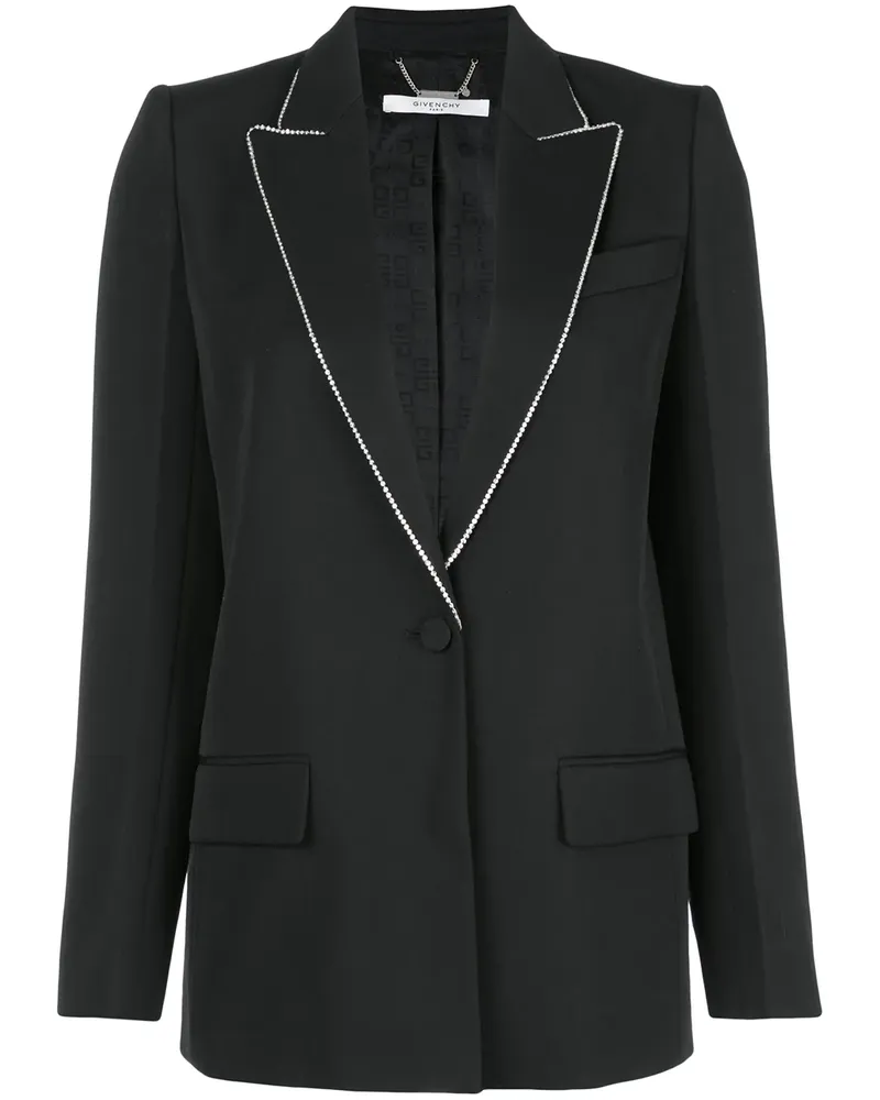 Givenchy Blazer mit Metallborten - Schwarz Schwarz