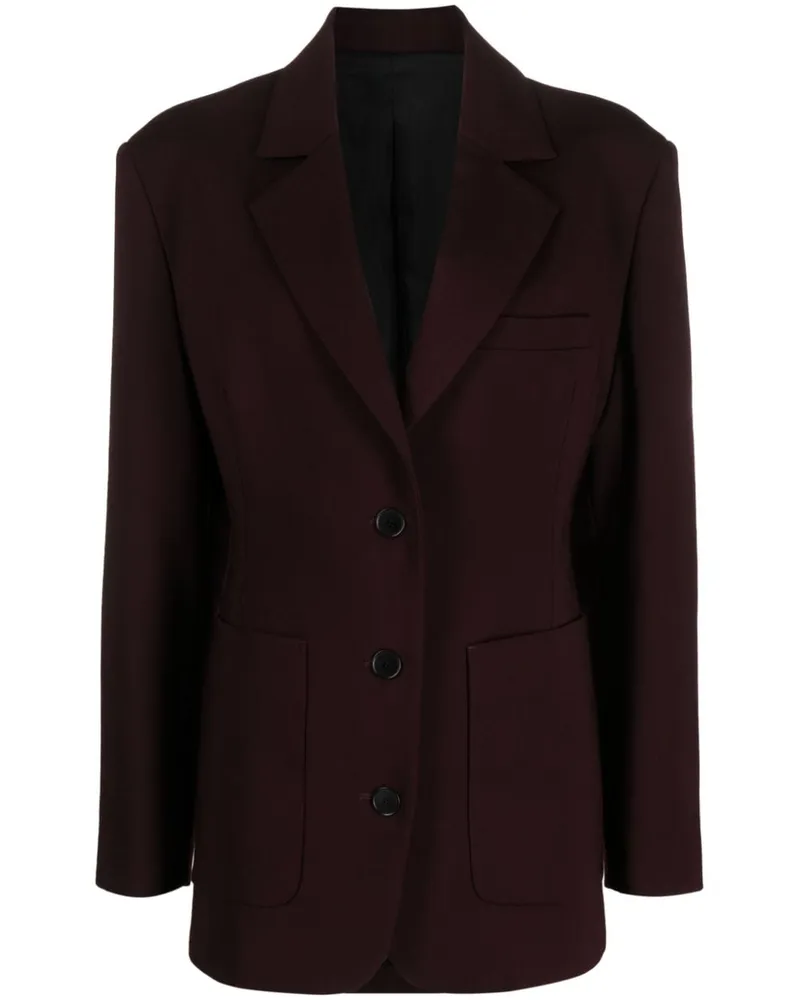 Lanvin Einreihiger Blazer - Rot Rot