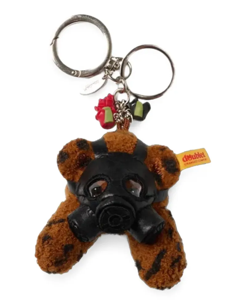Doublet Gas Mask Bear keyring - Braun Braun
