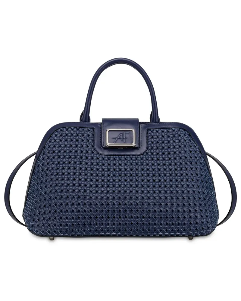 Alberta Ferretti Mittelgroße Schultertasche - Blau Blau