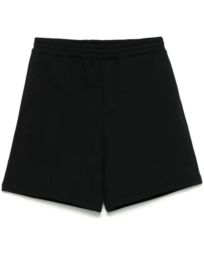 Valentino Garavani Joggingshorts mit Logo-Patch - Schwarz Schwarz
