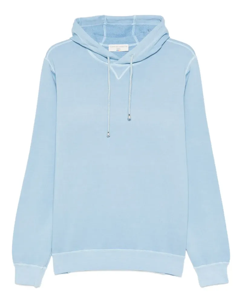 Filippo de Laurentiis Hoodie mit Kordelzug - Blau Blau