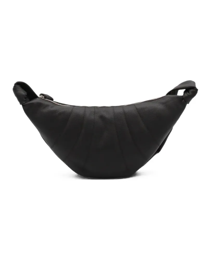 Christophe Lemaire medium Croissant bag in leather - Braun Braun