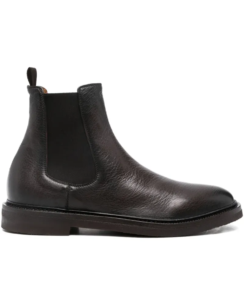 Officine Creative Italia Hopkins Chelsea-Boots mit Lasche - Braun Braun