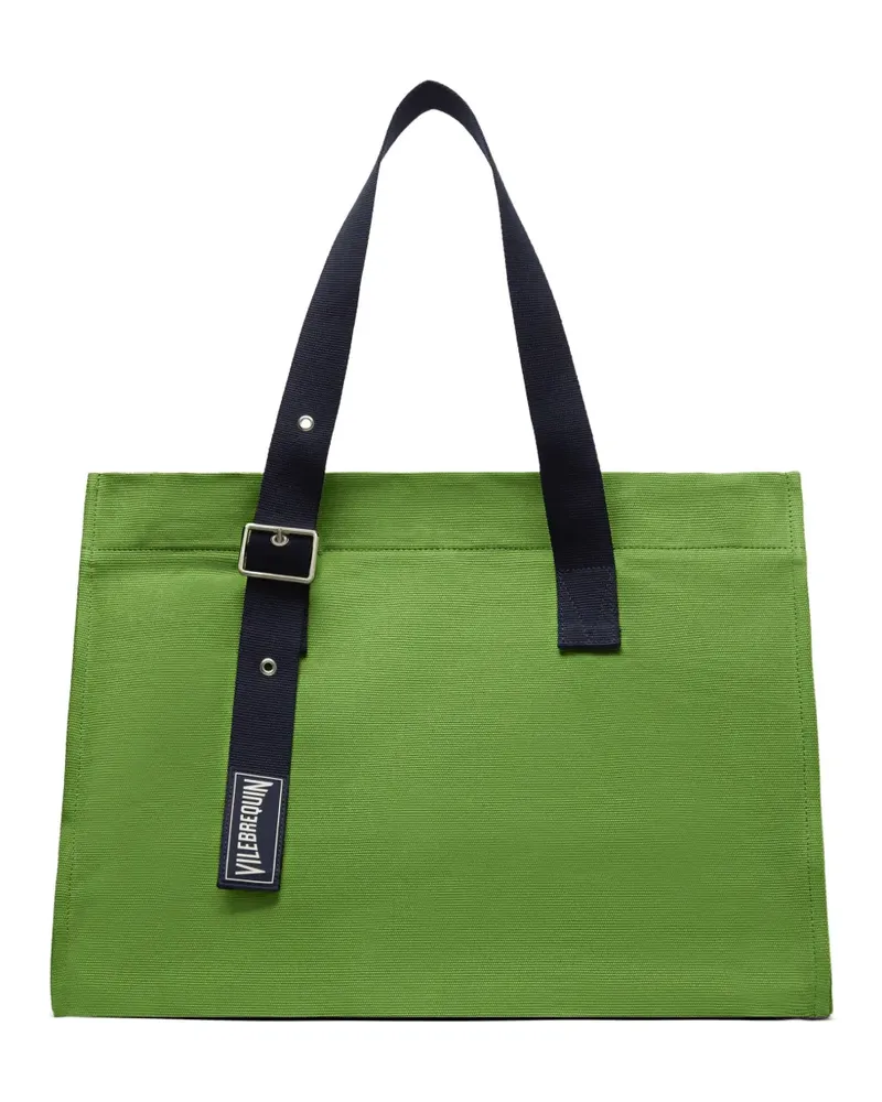 Vilebrequin adjustable-handle beach bag - Grün Grün