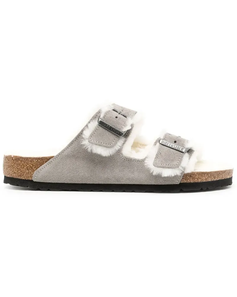 Birkenstock Arizona Pantoletten - Grau Grau