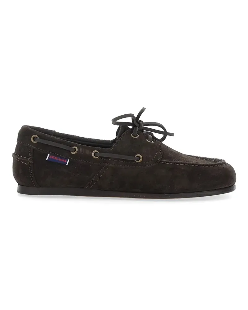 Sebago Owen lace-up boat loafers - Braun Braun