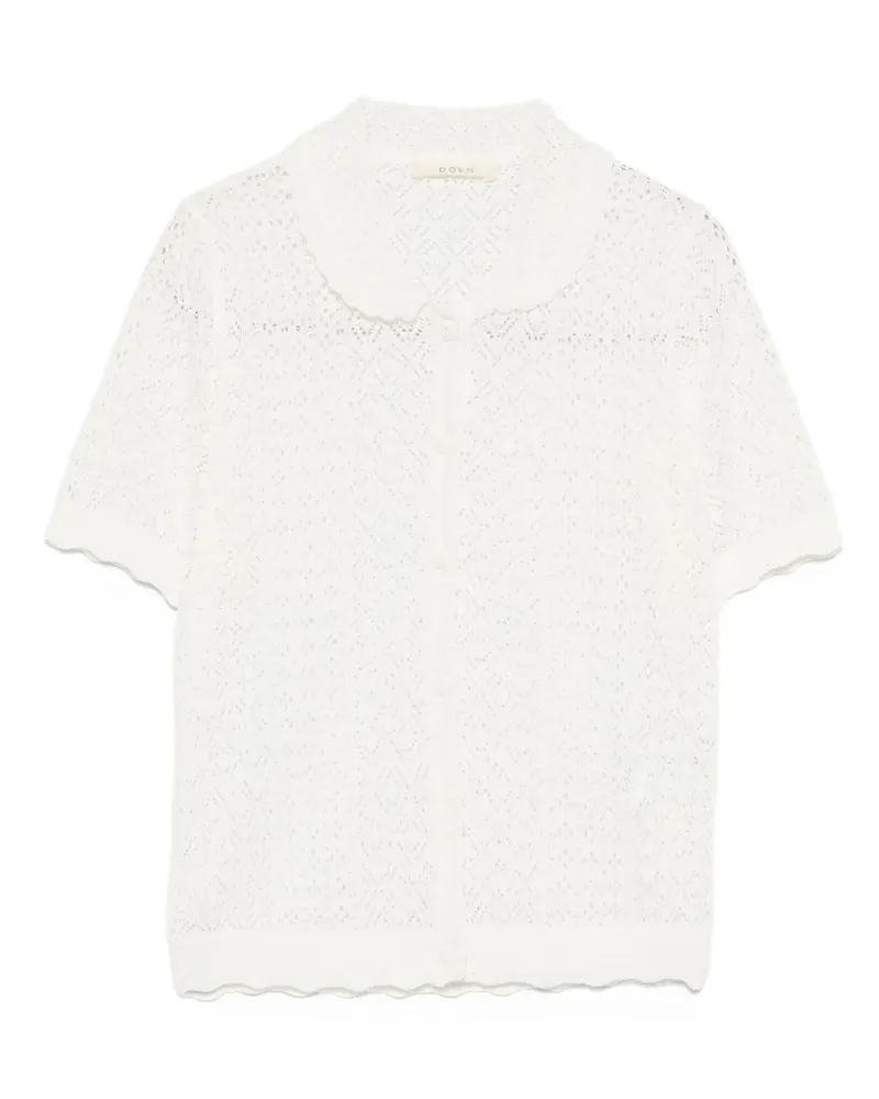 DÔEN Eveline Cardigan - White White