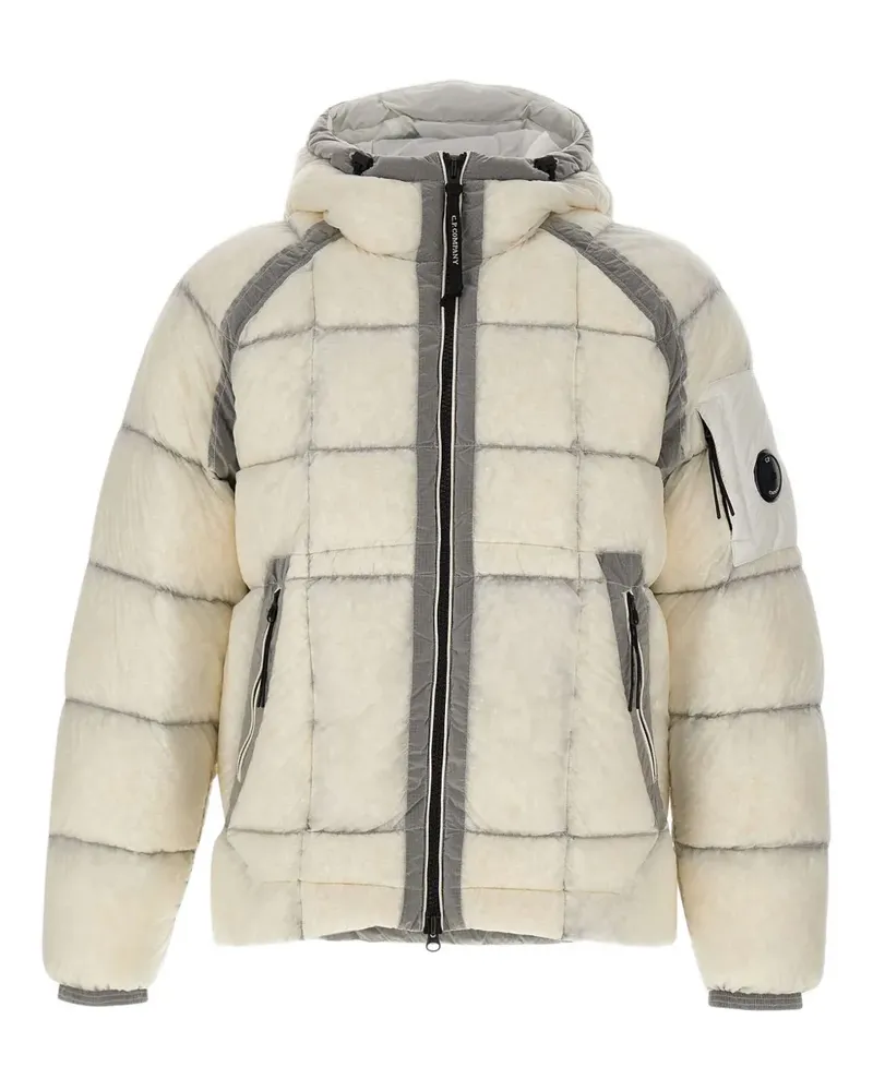 C.P. Company hooded puffer jacket - Nude Nude