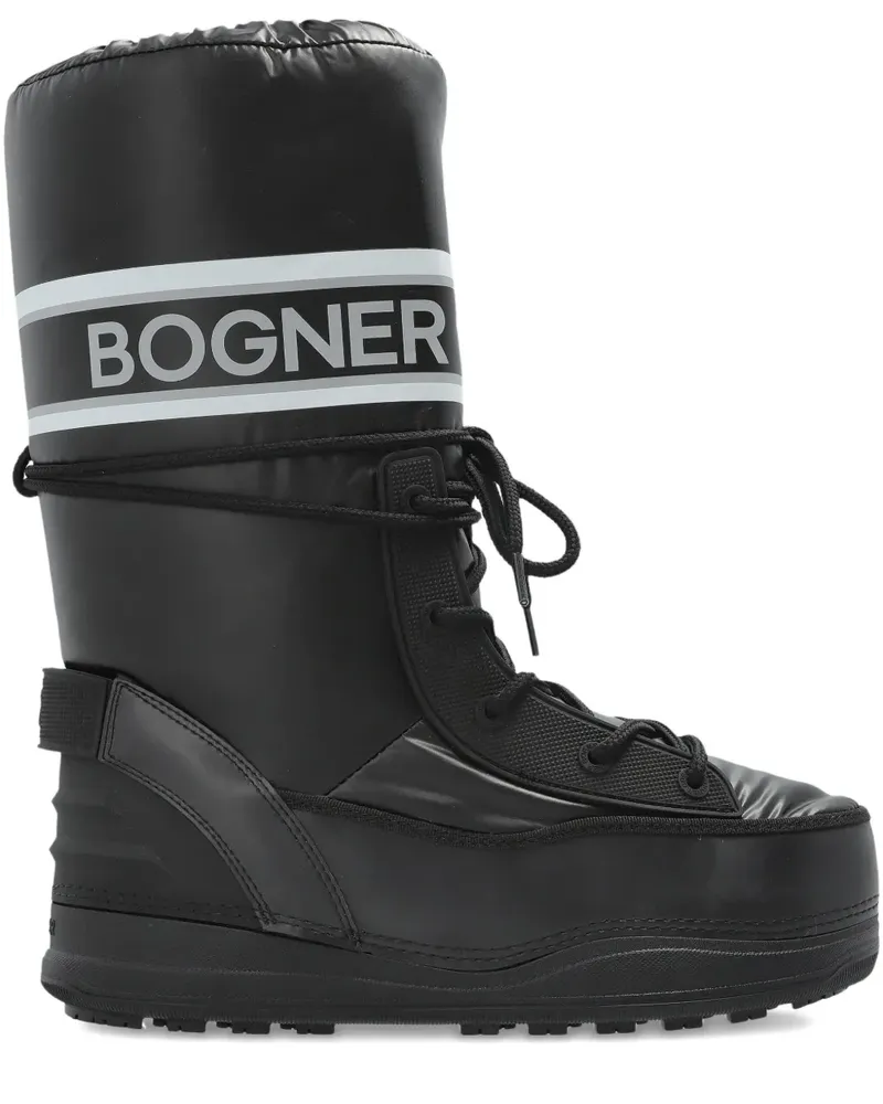 Bogner Schneestiefel mit Logo-Detail 40mm - Schwarz Schwarz
