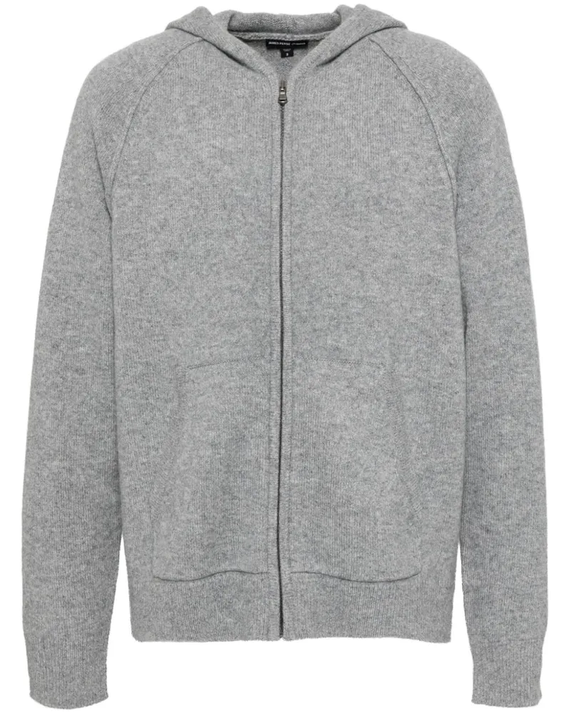 James Perse Jacke aus recyceltem Kaschmir - Grau Grau