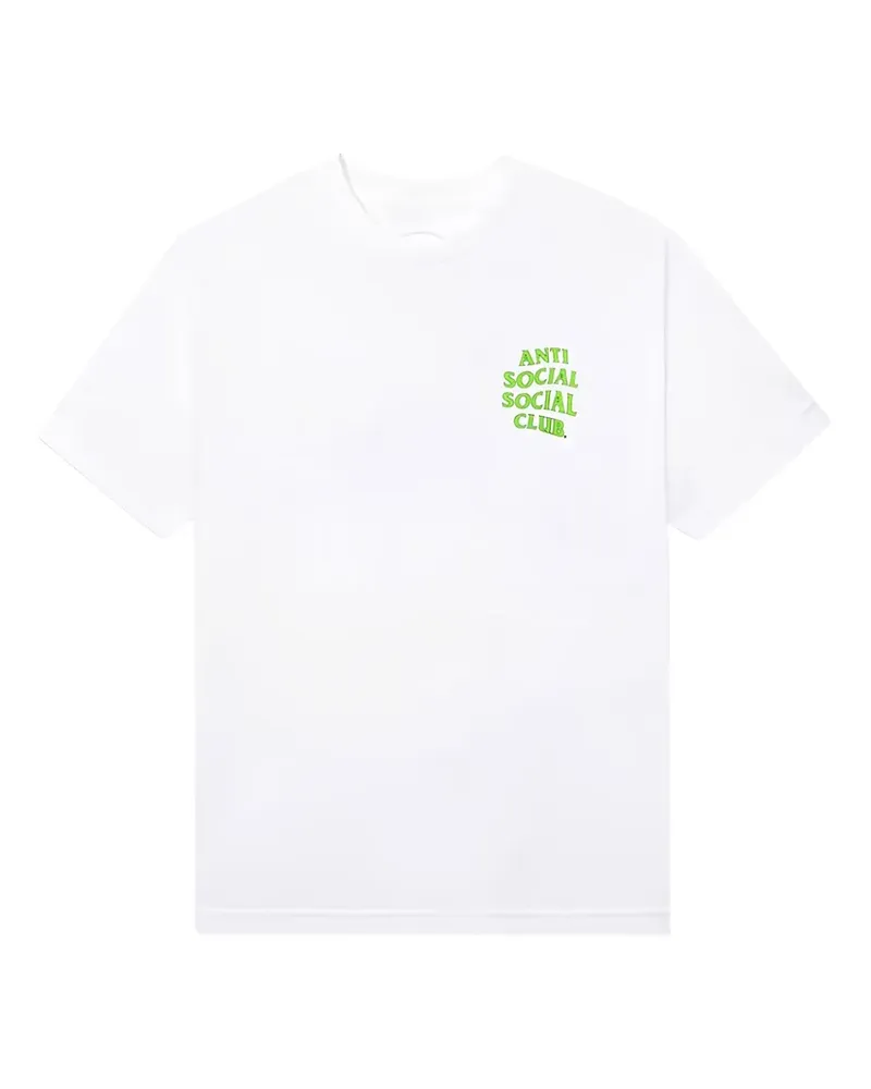 Anti Social Social Club T-Shirt mit Berlin Life-Print - Weiß Weiß