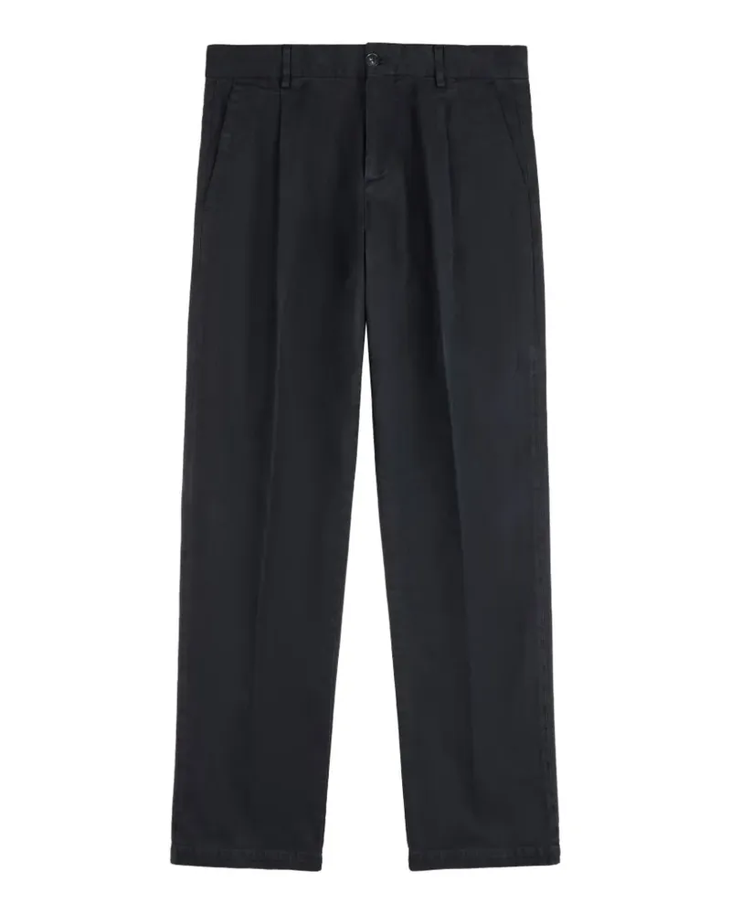 Fay Driven Bundfaltenhose - Blau Blau