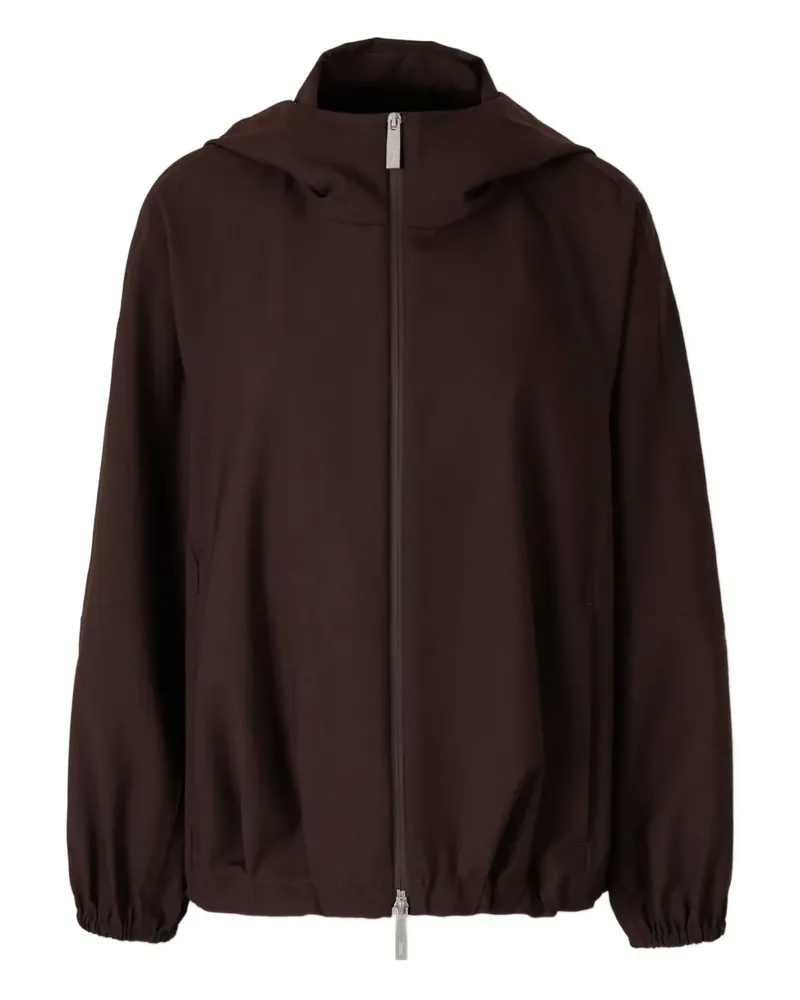 Herno Mantel mit Stehkragen - Braun Braun