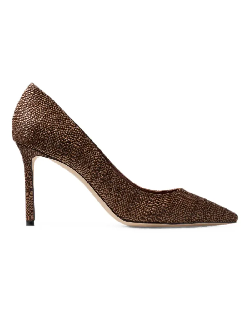 Jimmy Choo Gewebte Romy Pumps - Braun Braun