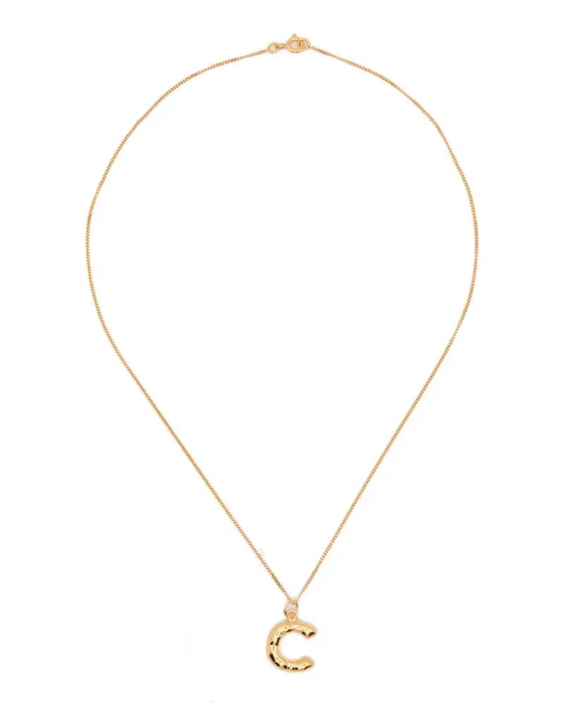 Completedworks Classicworks C-pendant necklace - Gold Gold