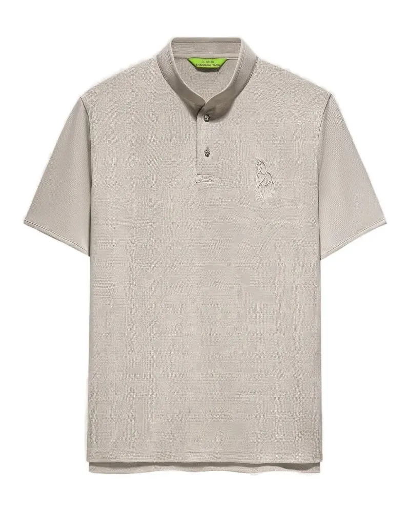 Shanghai Tang Tang Horse polo shirt - Nude Nude