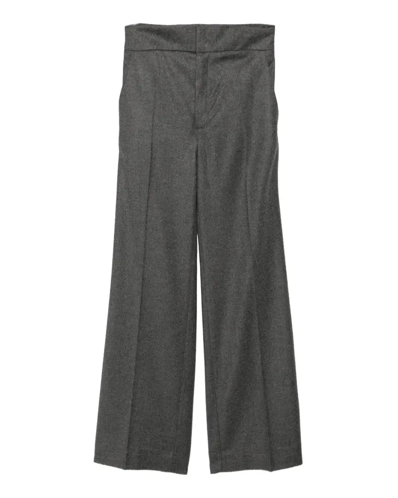 Sa Su Phi Tuxedo Hose mit Bügelfalten - Grau Grau