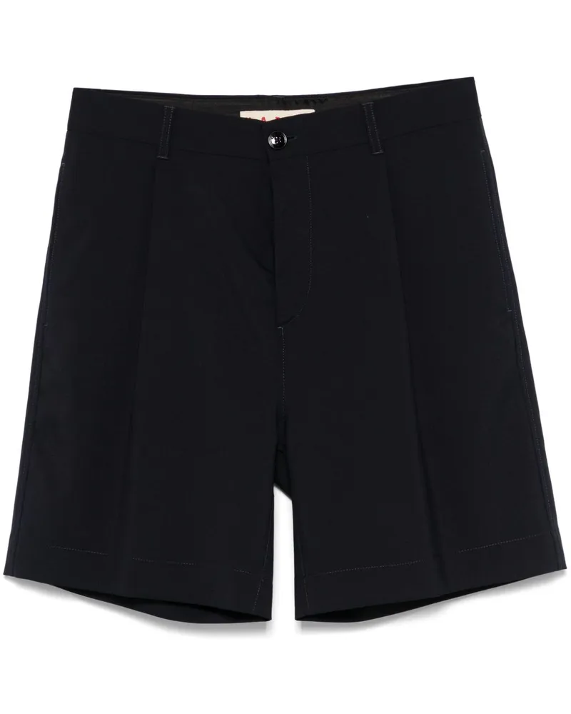 Marni Shorts aus Wolle Blau
