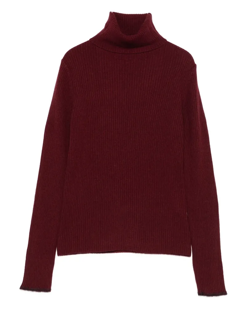 MAISON HOTEL Pullover mit Rollkragen - Rot Rot