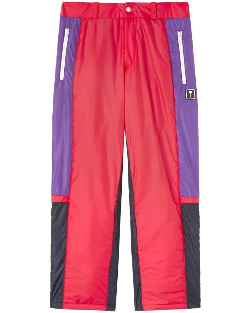 Palm Angels Skihose mit Print - Rot Rot