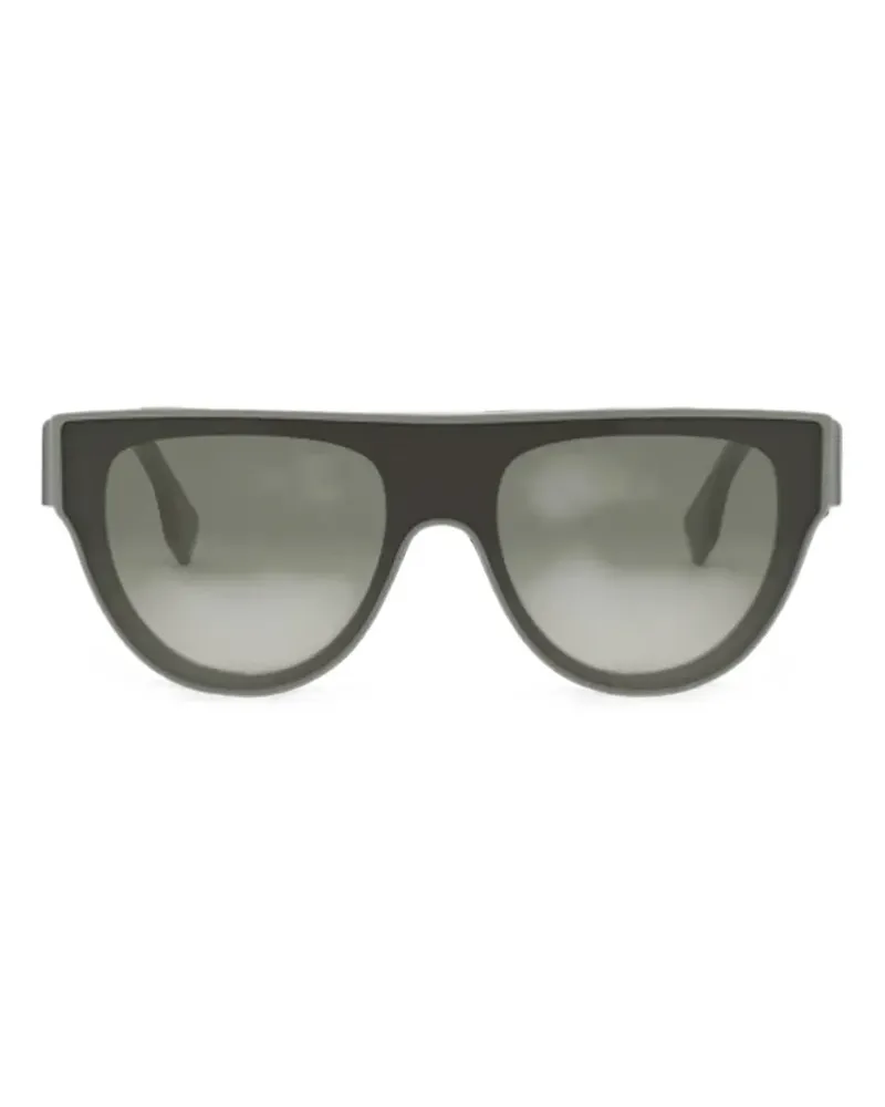 Fendi geometric-frame sunglasses - Grün Grün
