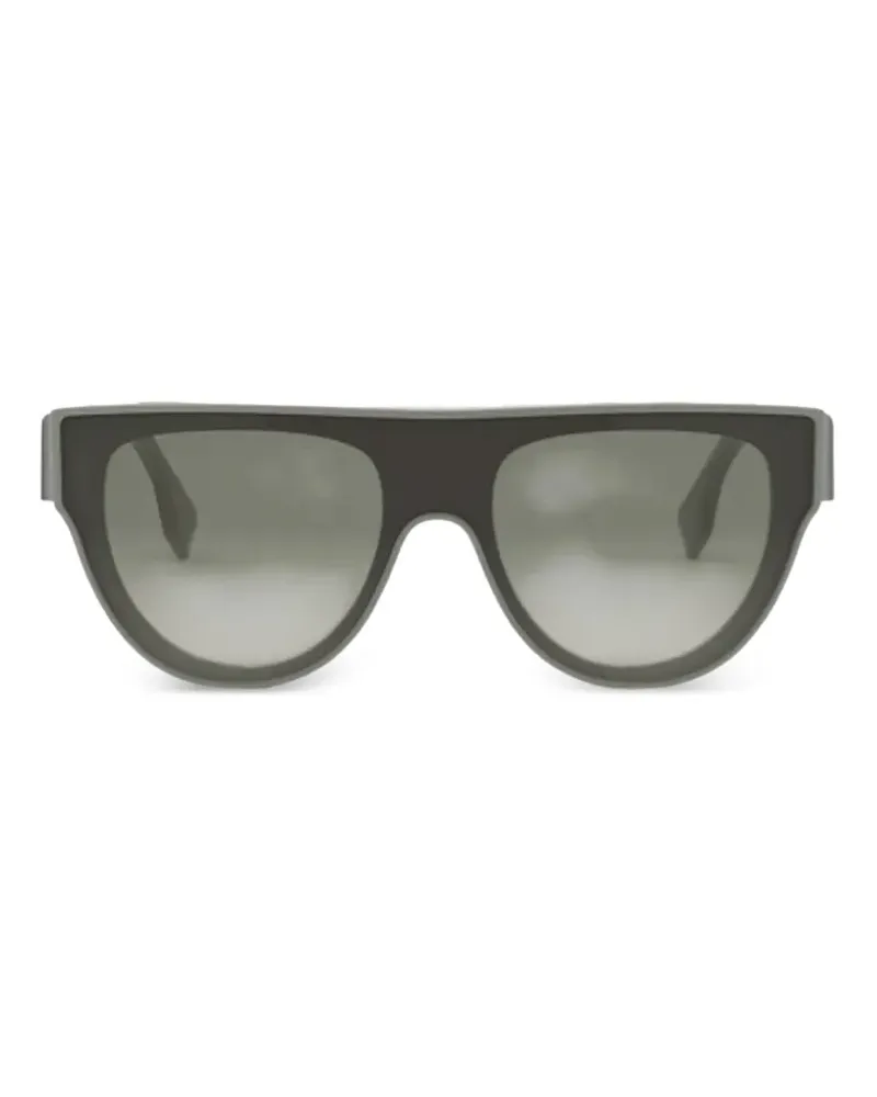 Fendi Sonnenbrille mit geometrischem Gestell - Grün Grün