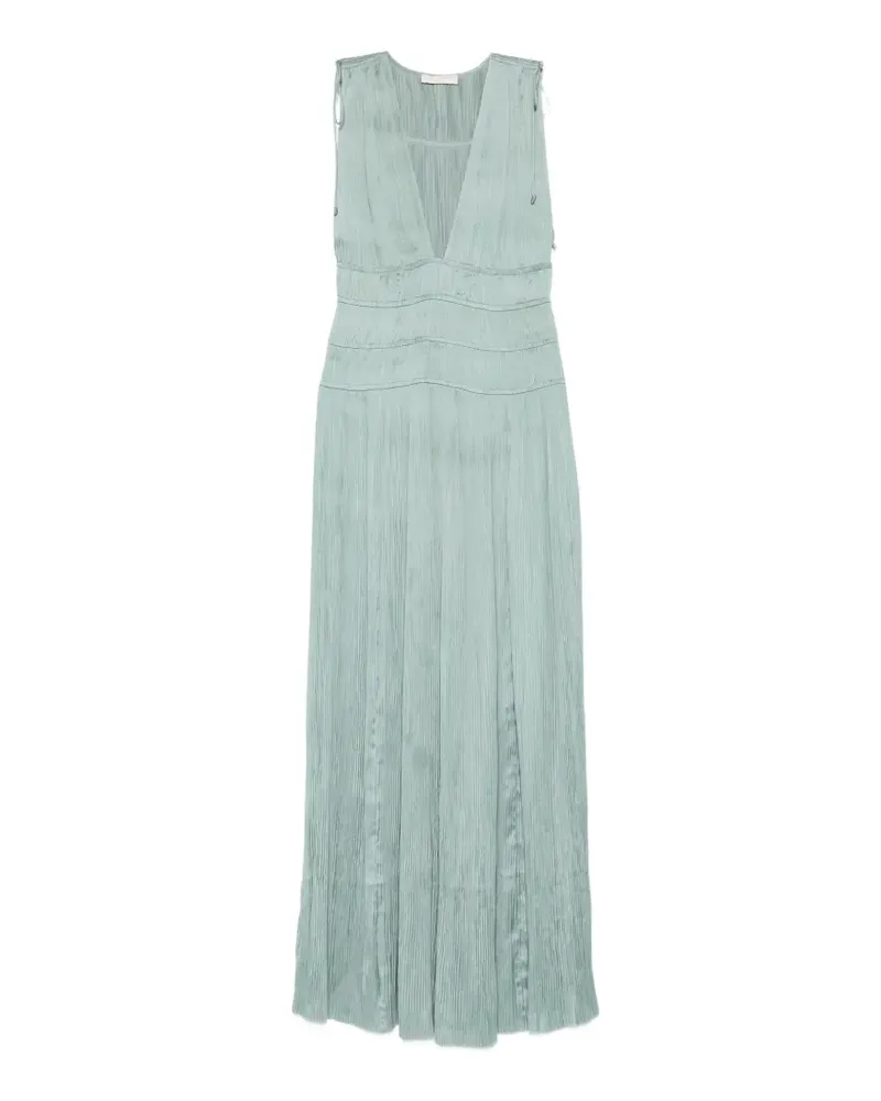 Ulla Johnson Tasneem V-neck maxi dress - Grün Grün