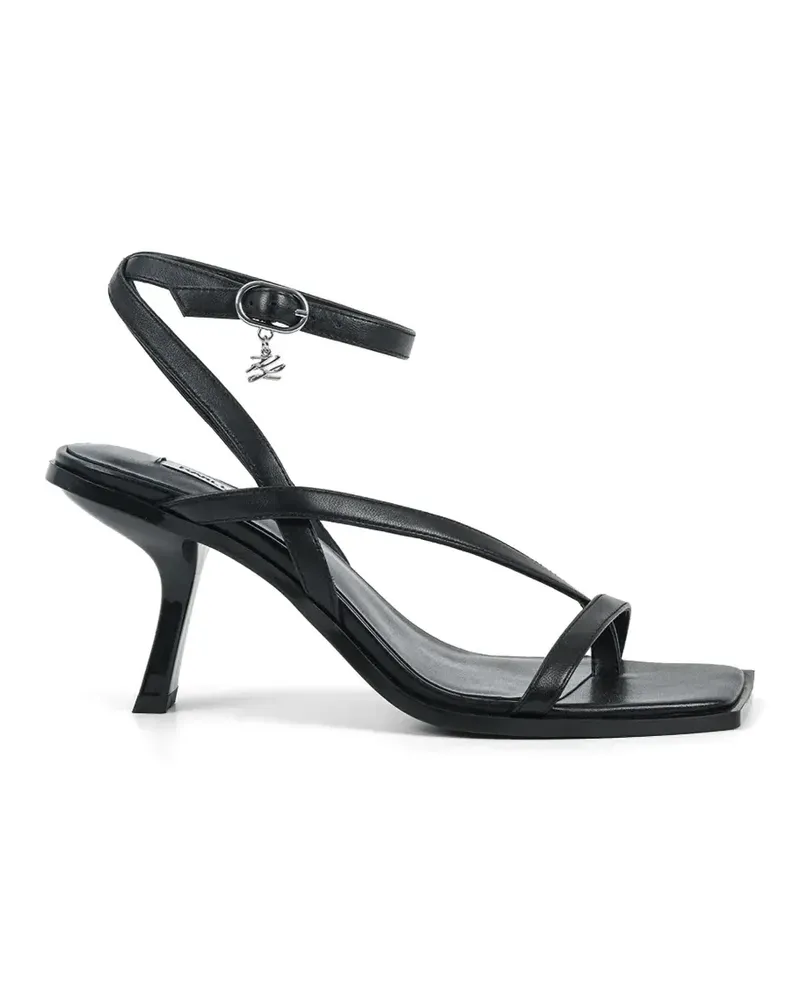 Karl Lagerfeld ankle strap sandals - Schwarz Schwarz