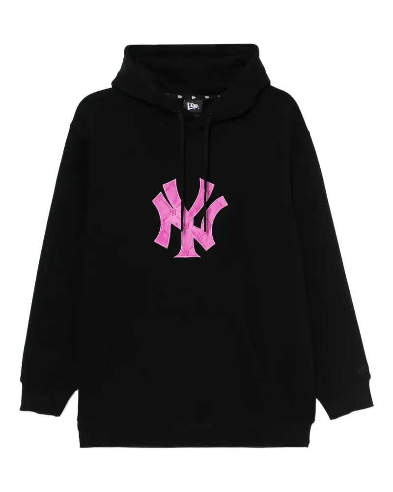 New Era Hoodie mit Logo-Stickerei - Schwarz Schwarz