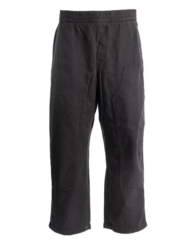 Carhartt WIP Hose mit aufgesetzter Tasche - Schwarz Schwarz