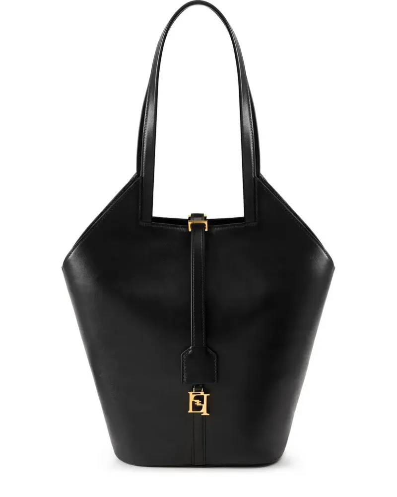 Elisabetta Franchi Mittelgroße Everywhere Tote Bag - Schwarz Schwarz