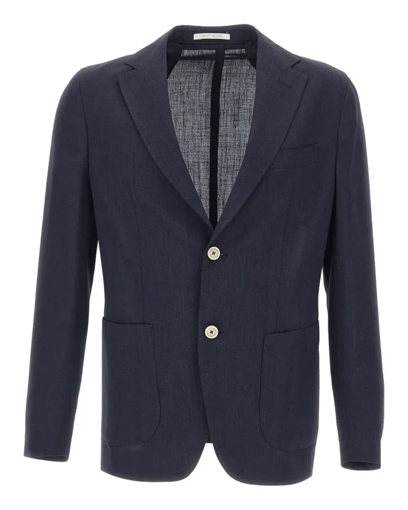 Eleventy single-breasted blazer - Blau Blau