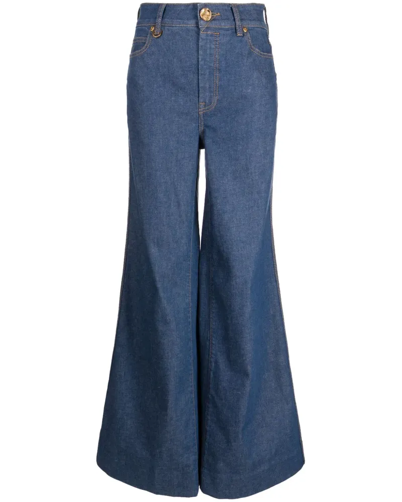 Zimmermann Matchmaker Palazzo-Jeans - Blau Blau