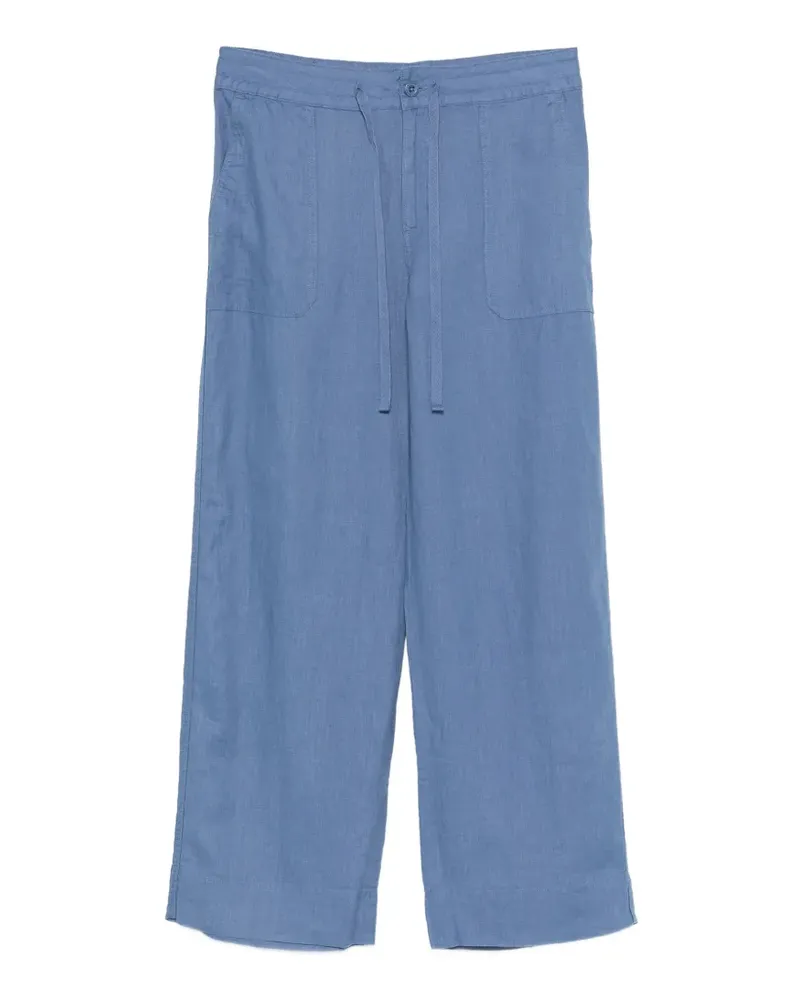 Ralph Lauren Hose aus Leinen - Blau Blau