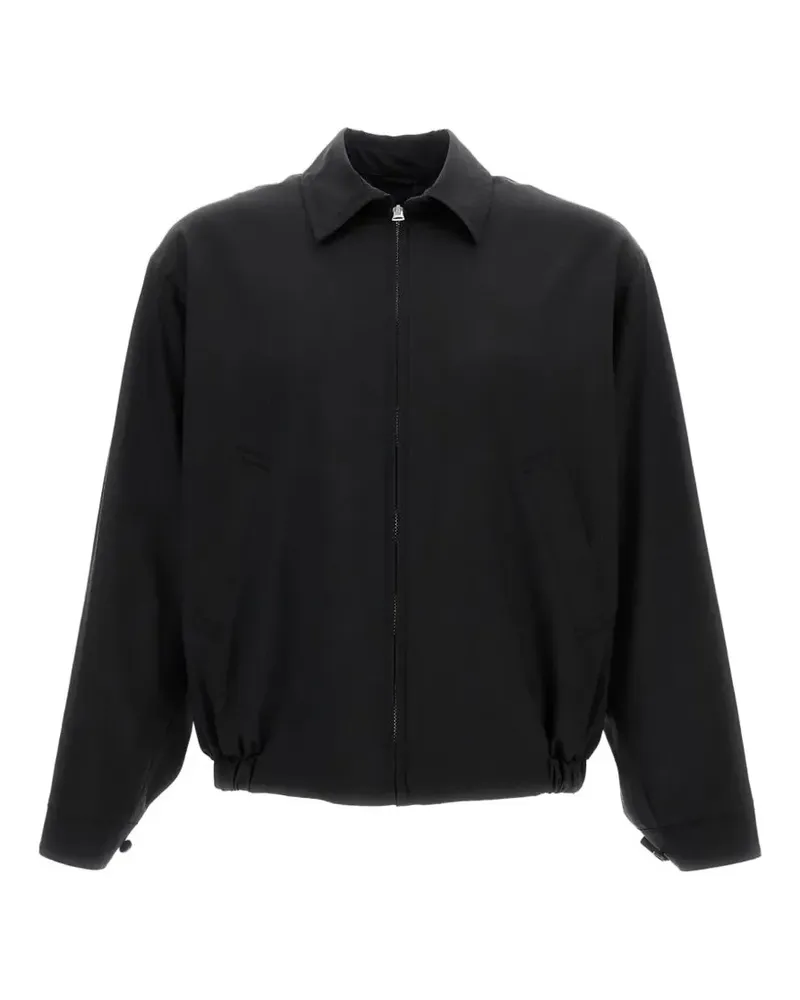 Kaptain Sunshine collared zip-up jacket - Schwarz Schwarz